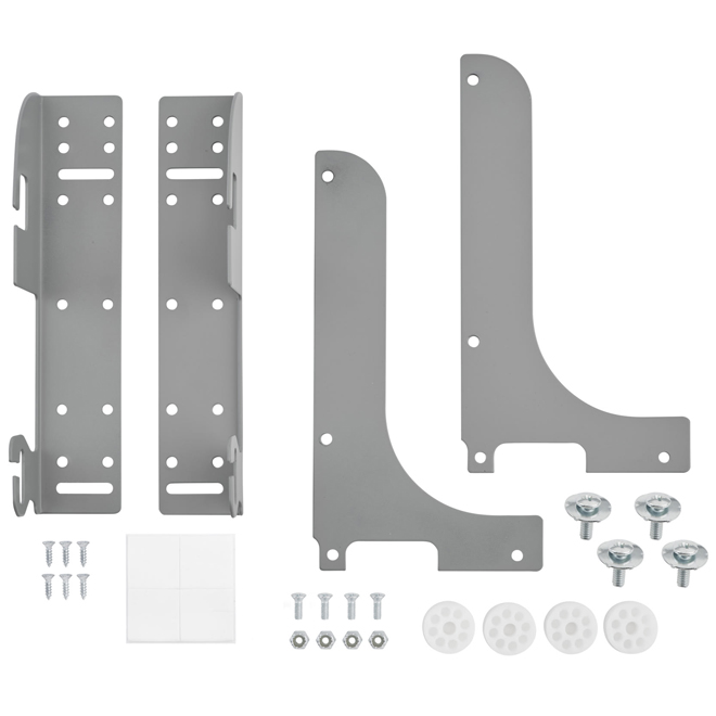 Ensemble d'installation pour porte Rev-A-Shelf pour les organisateurs coulissants ou les conteneurs à déchets