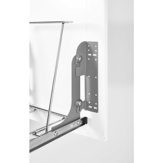 Ensemble d'installation pour porte Rev-A-Shelf pour les organisateurs coulissants ou les conteneurs à déchets