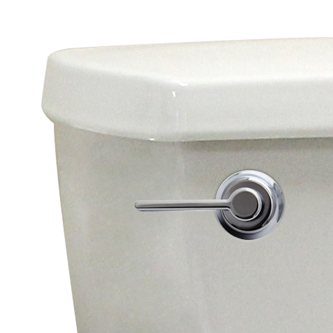 Korky Heavy-Duty Toilet Flush Lever - Chrome Finish - Plastic- Universal - 8-in L