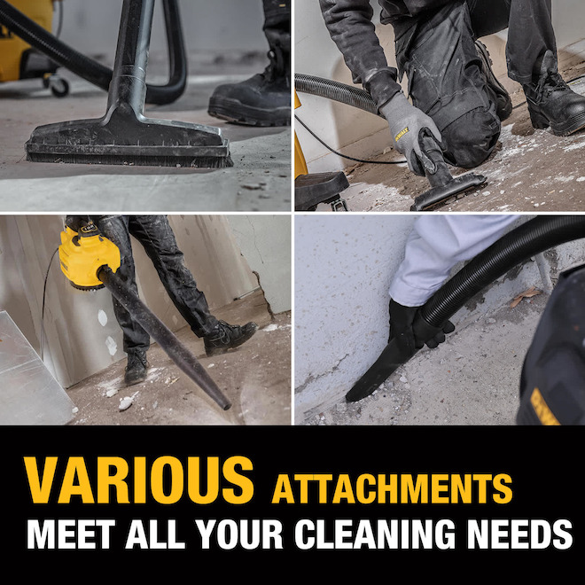 DEWALT 9-Gal Wet and Dry Vacuum with Accessories - 5-hp