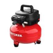 Compresseur d'air CRAFTSMAN 6 gal 1,0 HP sans huile