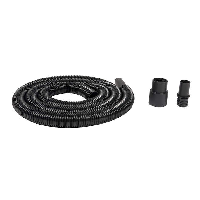 VALU+ Flexible Hose for Vacuums with Connectors - 1 1/4-in x 8-ft