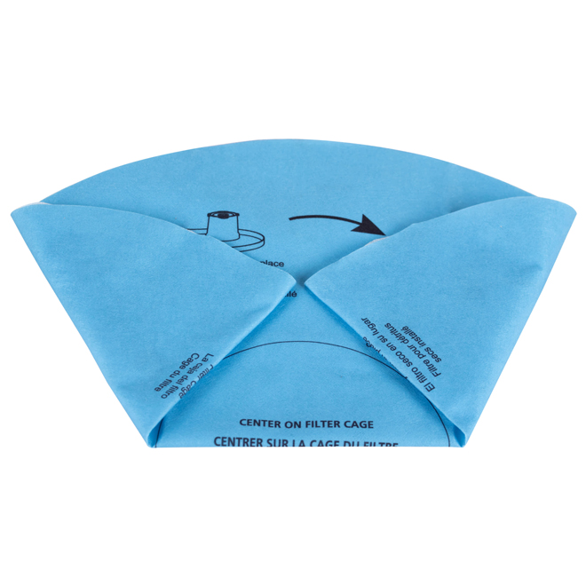 VALU+ Disc Filter Reusable for Vacuums - Pack of 3