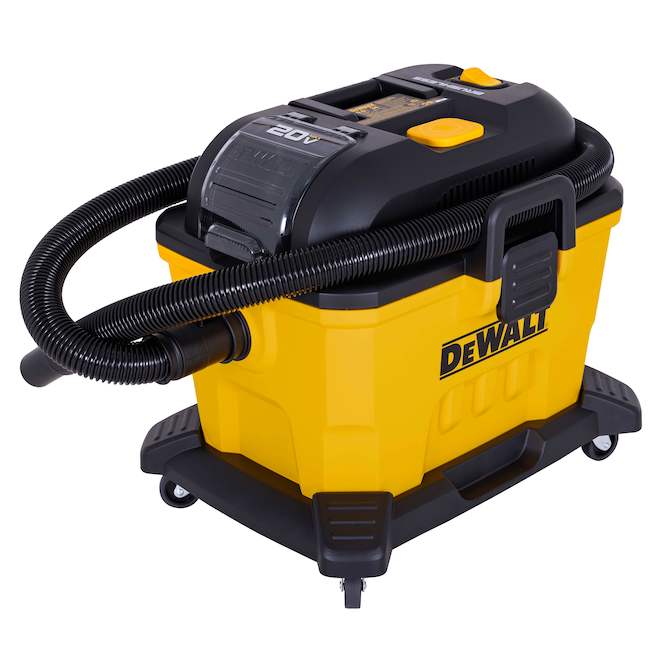 DEWALT Wet/Dry Vacuum 9-gal 4 HP Dual Power Design with Wheel DEWALT Wet/Dry Vacuum 9-gal 4 HP Dual Power Design with Wheel