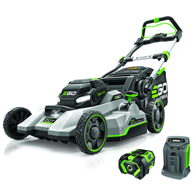 EGO Self-Propelled 3-in-1 Lawn Mower - Brushless Motor (Battery & Charger Included)