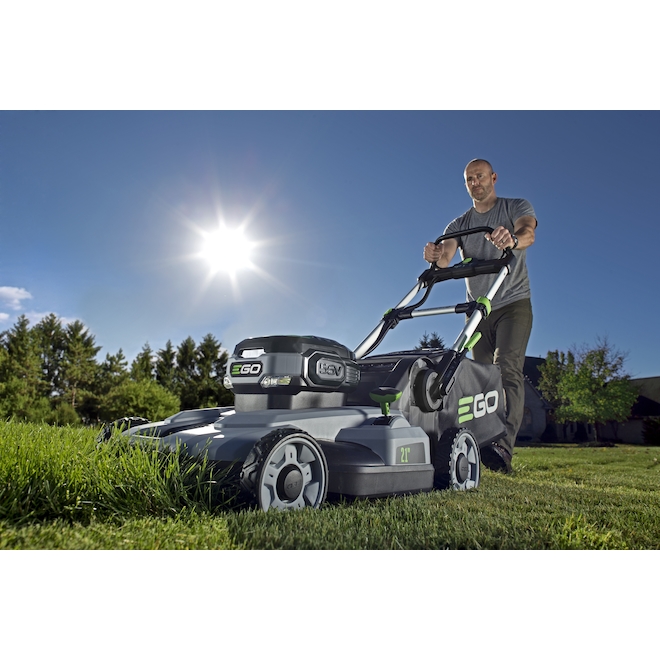 EGO Cordless 3-in-1 Lawn Mower - Brushless Motor - 21-in (Battery & Charger Included)