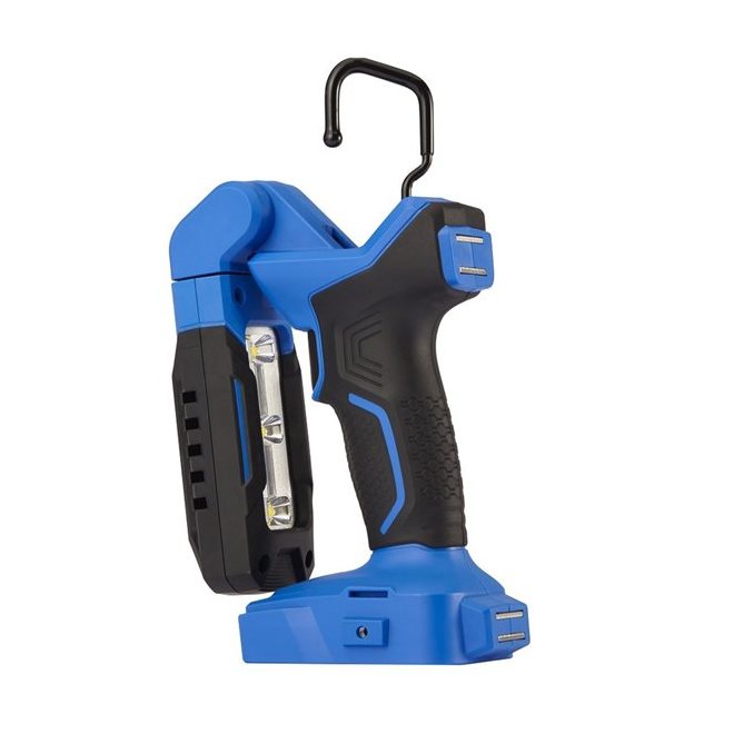 Kobalt 3000-Lumen LED Blue Battery-operated Stand Work Light in the Work  Lights department at