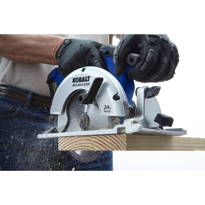 Kobalt 24-V Max Cordless Circular Saw 1/2-in Blade Brushless Motor Bare  Tool without Battery RONA