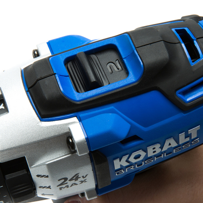 Perceuse à impact Kobalt 24 V Max sans fil, vitesse variable, moteur sans balai, outil seul sans batterie