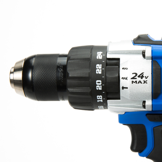 Kobalt 24 V Max Cordless Hammer Drill - Variable Speed - Brushless Motor - Bare Tool without Battery