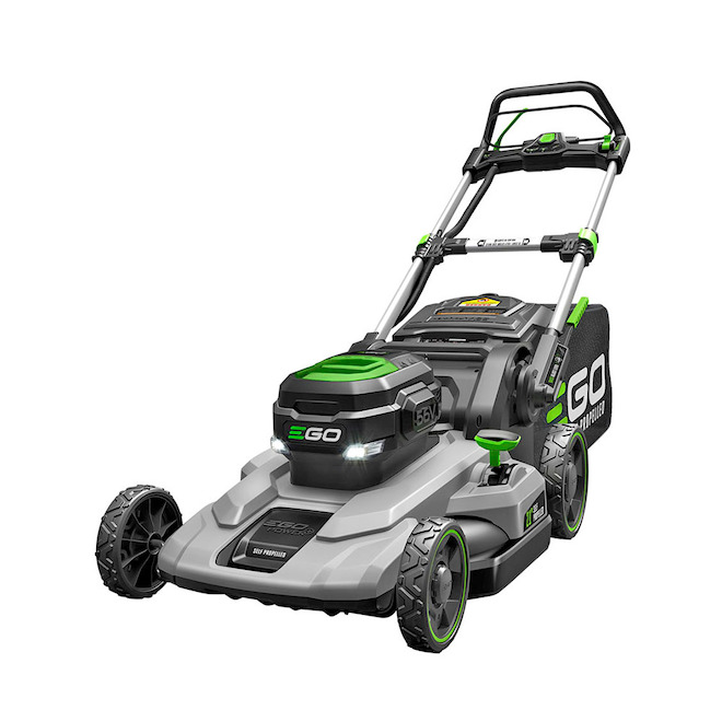 EGO Power+ 56 V Self-Propelled Electric Lawn Mower - Brushless Motor - 7.5 Ah - 21-in (Battery & Charger Included)