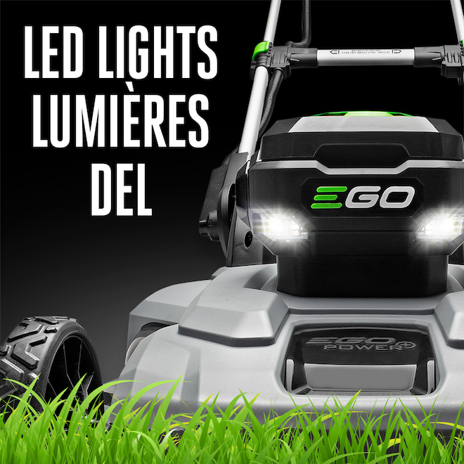 EGO Power+ 56 V Self-Propelled Electric Lawn Mower - Brushless Motor - 7.5 Ah - 21-in (Battery & Charger Included)