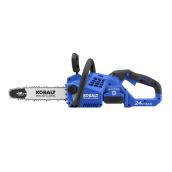 Kobalt 24V 12-in Lithium ion Cordless Chainsaw Kit - 1 Battery Included