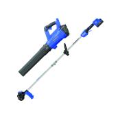 Kobalt 2-Piece 24-Volt Max Cordless Power Equipment Combo Kit with Leaf Blower and String Trimmer