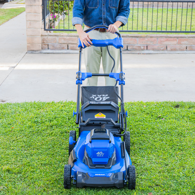 Kobalt Gen4 20-in 40 V Brushless Cordless Push Lawn Mower - Battery and Charger Included