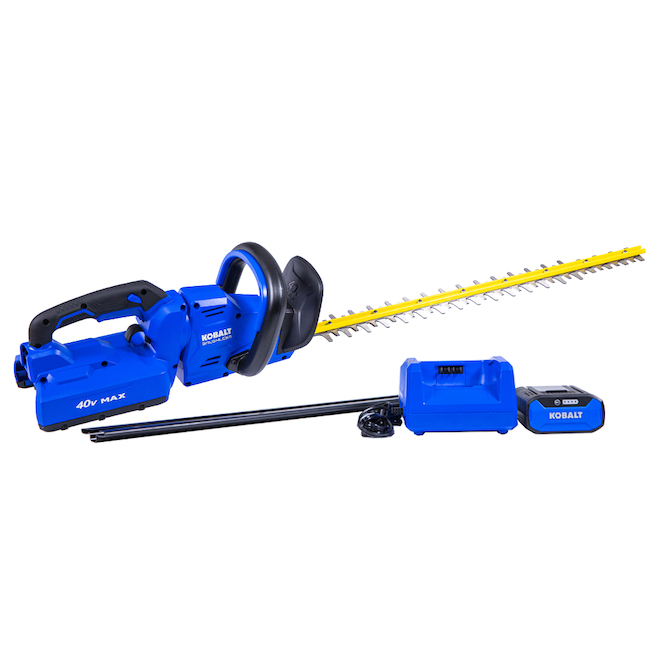 Kobalt 40 volt pole deals hedge trimmer