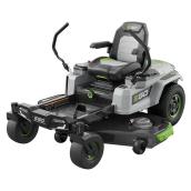 EGO Power+ 52-in Zero Turn Electric Lawn Tractor - 56-Volt/12-Ah ARC Lithium Batteries - 1600 W Charger