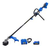 Kobalt 24V Max Cordless Multi-Head String Trimmer with 4 Ah Battery and Charger Included