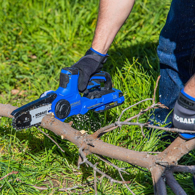 Kobalt 24 V Lithium-Ion 6-in Electric Cordless Handled Pruning Saw (1-Battery Included)