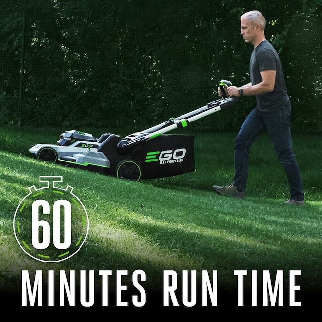 EGO POWER+ Brushless 56 V Self-Propelled Lawn Mower 21 in - Battery and Charger Included