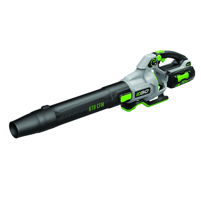 EGO POWER+ 670 CFM Handheld Cordless Blower with 4.0Ah Battery and 320 W Charger