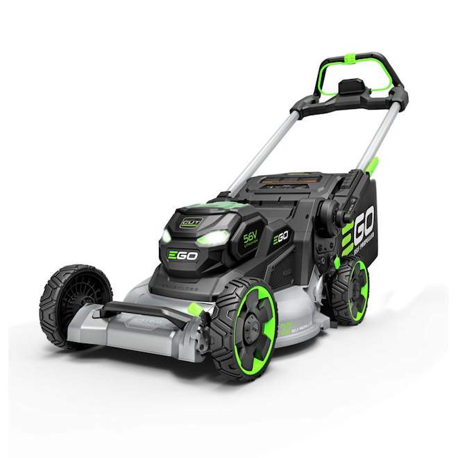 EGO POWER+ 22-in 10 Ah 56 V Brushless Self-Propelled Cordless Lawn Mower - Battery and Charger Included