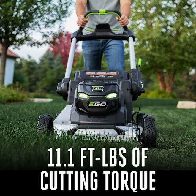 EGO POWER+ 22-in 10 Ah 56 V Brushless Self-Propelled Cordless Lawn Mower - Battery and Charger Included