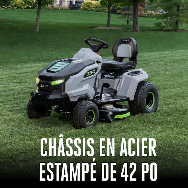 Ensemble de tracteur de pelouse autoporté EGO POWER+ T6 42 po