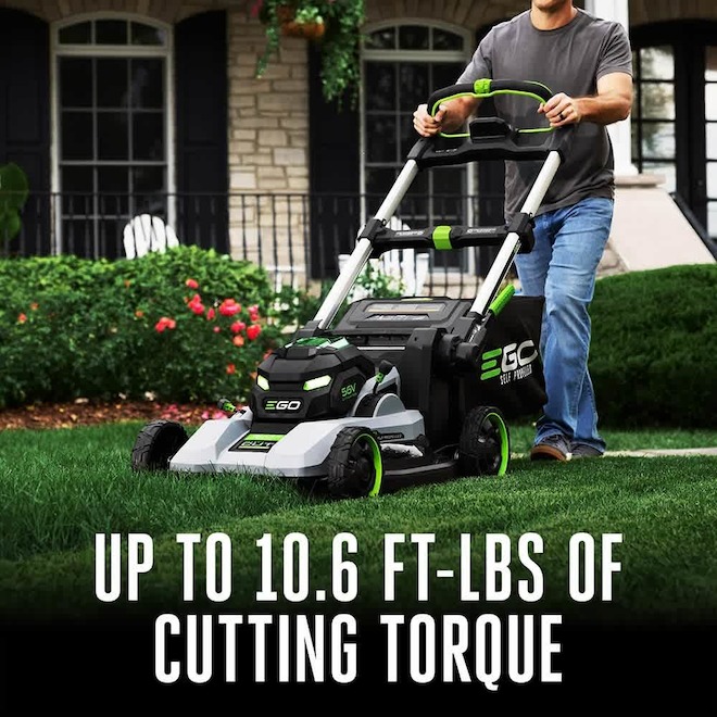 EGO POWER+ 56V Select Cut XP Brushless Cordless 22-in Self-Propelled Lawn Mower with 10.0Ah Battery