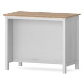 Style Selections Kitchen Island - 22-in x 42-in x 34.5-in - White