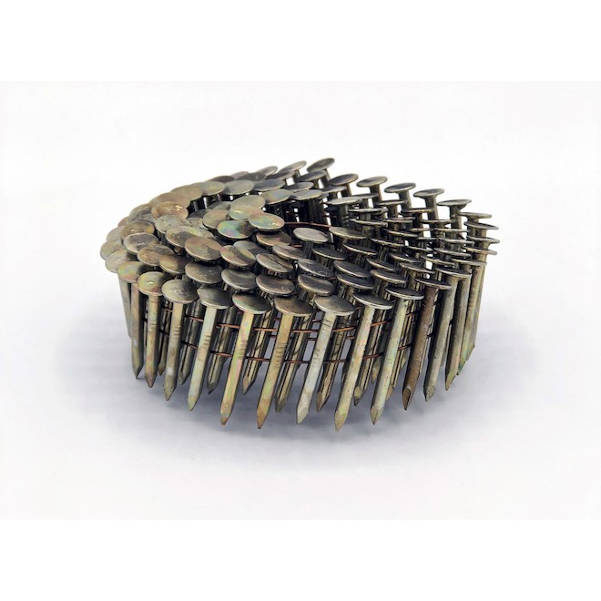 Crisp-Air Coil Roofing Nails Steel 1 1/4-in - 7200 per Box 02032 | RONA