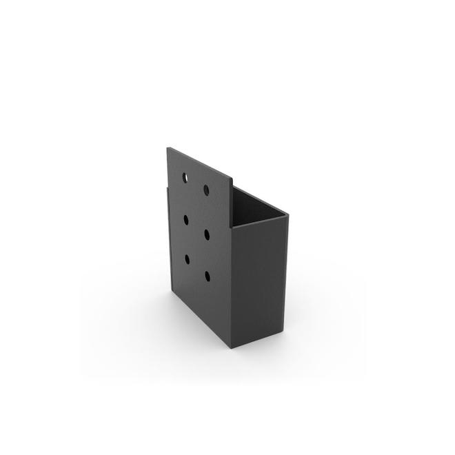 Supports latéraux de pergola Knect par Toja Grid pour poteau en bois 2 x 4, paquet de 8