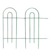 Clôture pliante Garden Accents, fil d'acier, 32" x 10', vert