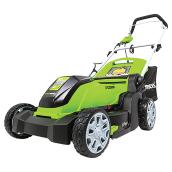 Greenworks Electric Lawn Mower - 17-in - 10 A - Plastic