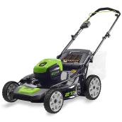 Greenworks 3-in-1 Cordless Lawnmower - 21-in- Lithium - 80 V