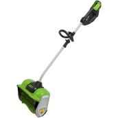 Pelle à neige électrique Greenworks, 40 V, 12 po