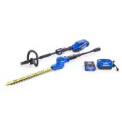Kobalt 40 V 20-in Dual Blade Action Cordless Pole Hedge Trimmer - Battery and Charger Included