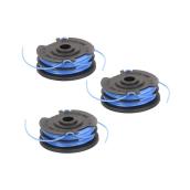 Kobalt 0.065-in x 20-ft Blue Plastic Trimmer Spool Lines - 3/Pack