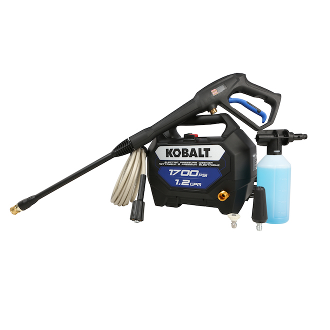 Laveuse à pression Kobalt à fil, 1700 lb/po², 1,2 gal/min