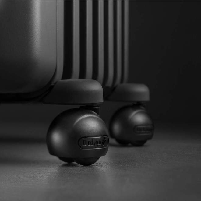 De'Longhi Oil-Filled Space Heater on Wheels 1500 W with 3 Settings