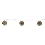 Fusion Products String Lights with 10 LED Lights - 13-ft - Mercury Gold
