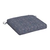 Landon & Co. Polyester 20 W x 20-in L Blue Patterned Patio Seat Cushion