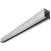 Rail pour porte coulissante en acier galvanisé, 6'