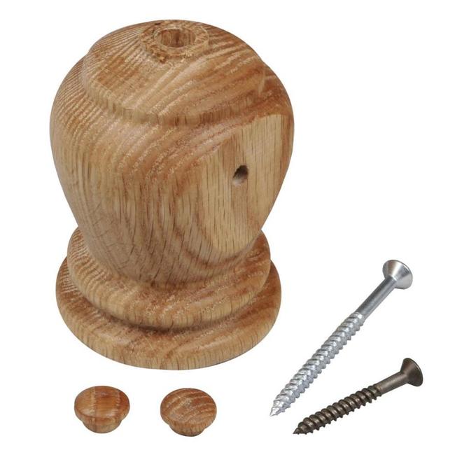 SGA 3000 Series Handrail Bracket Kit - Oak - Natural - Hardware Included