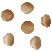Birch Screw Hole Plugs  Bag of 25 - Natural