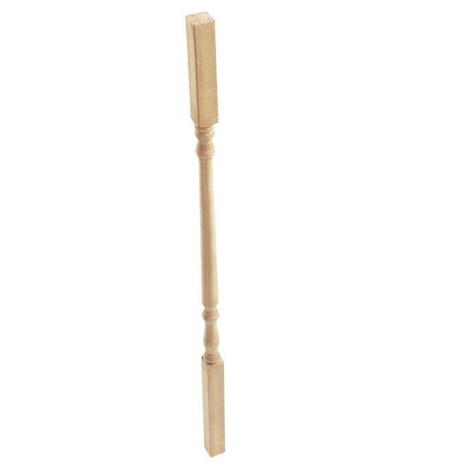 Concept SGA Western Hemlock Stair Baluster - 1 1/4-in x 36-in - Natural