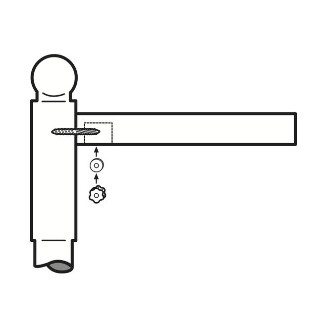 Concept SGA Hanger and Bolt Plug Kit for Handrail