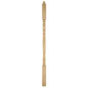 SGA 3000 Series Stair Baluster - Maple - Natural Finish - 32-in H x 11/16-in W x 11/16-in T