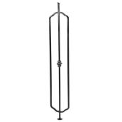 Concept SGA 34-3/4-in Powder-Coated Wrought Iron Single Knuckle Baluster