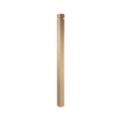 Concept SGA Square Oak Newel - 44-in